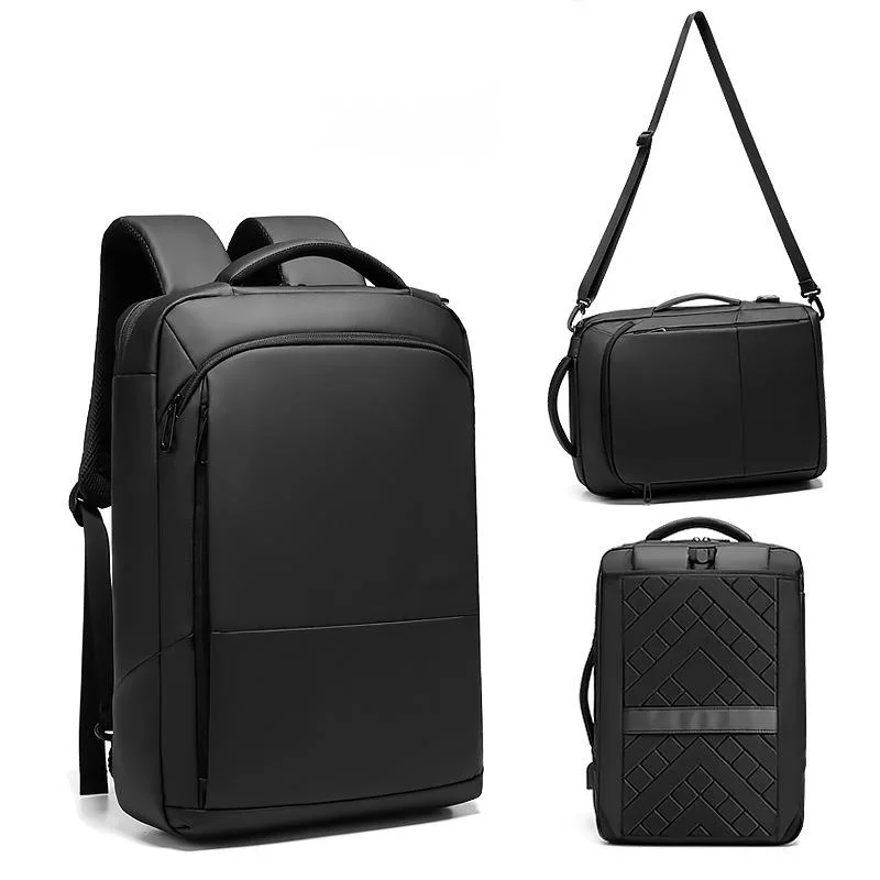 

Дорожный рюкзак для мужчин, водонепроницаемый деловой рюкзак для ноутбука 17,3 дюйма, рюкзак для улицы, Походов, Кемпинга, школьный рюкзак