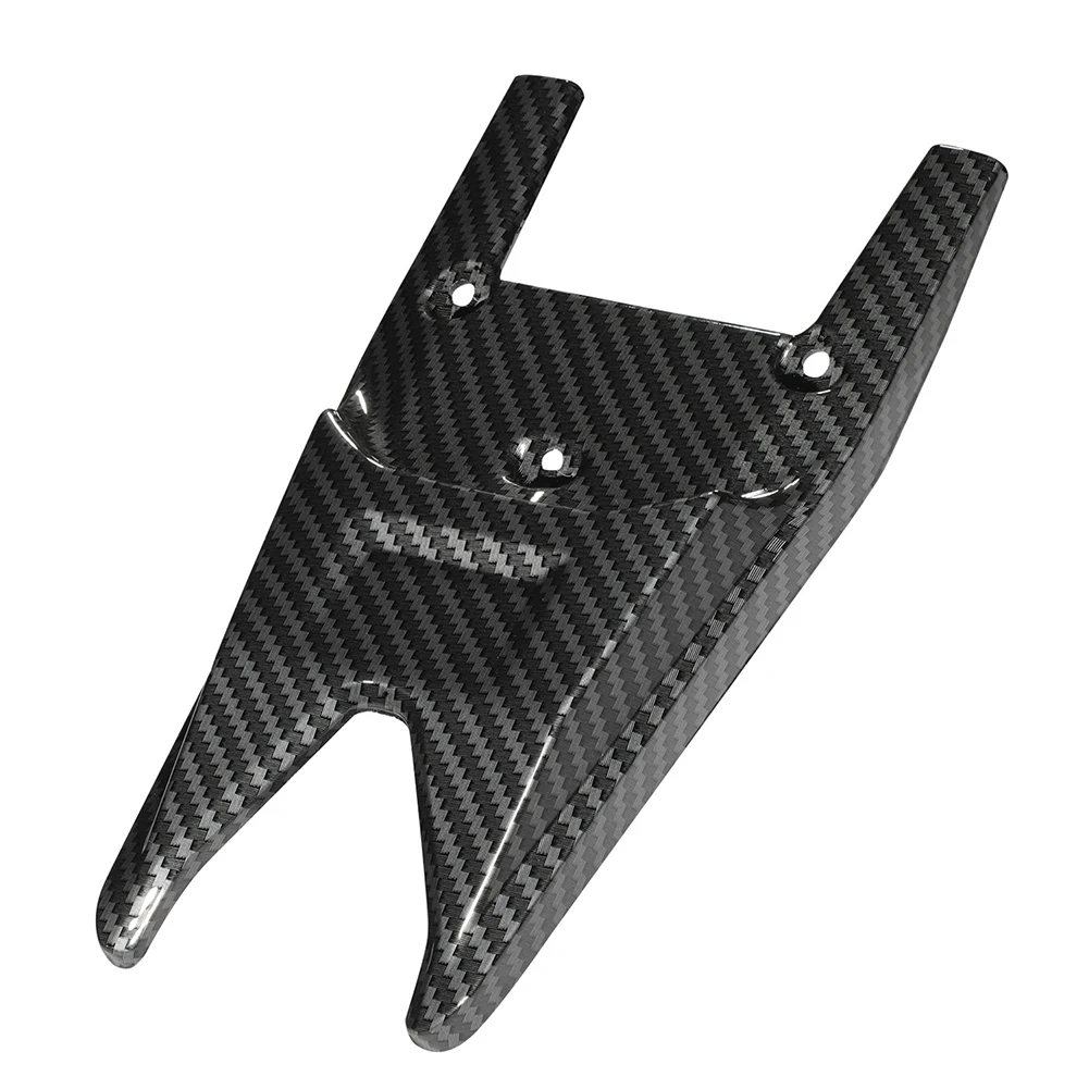 

Rear Mudguard For Electric Bike 3K Carbon Fiber Pattern Mud Flap High Performance In Dirt Lightweight Construction