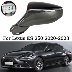 Car Rearview Mirror Assembly For Lexus ES 250 2020-2023 Auto Electric Folding Turn Signal Heating Lens Adjustment Mirror Assy