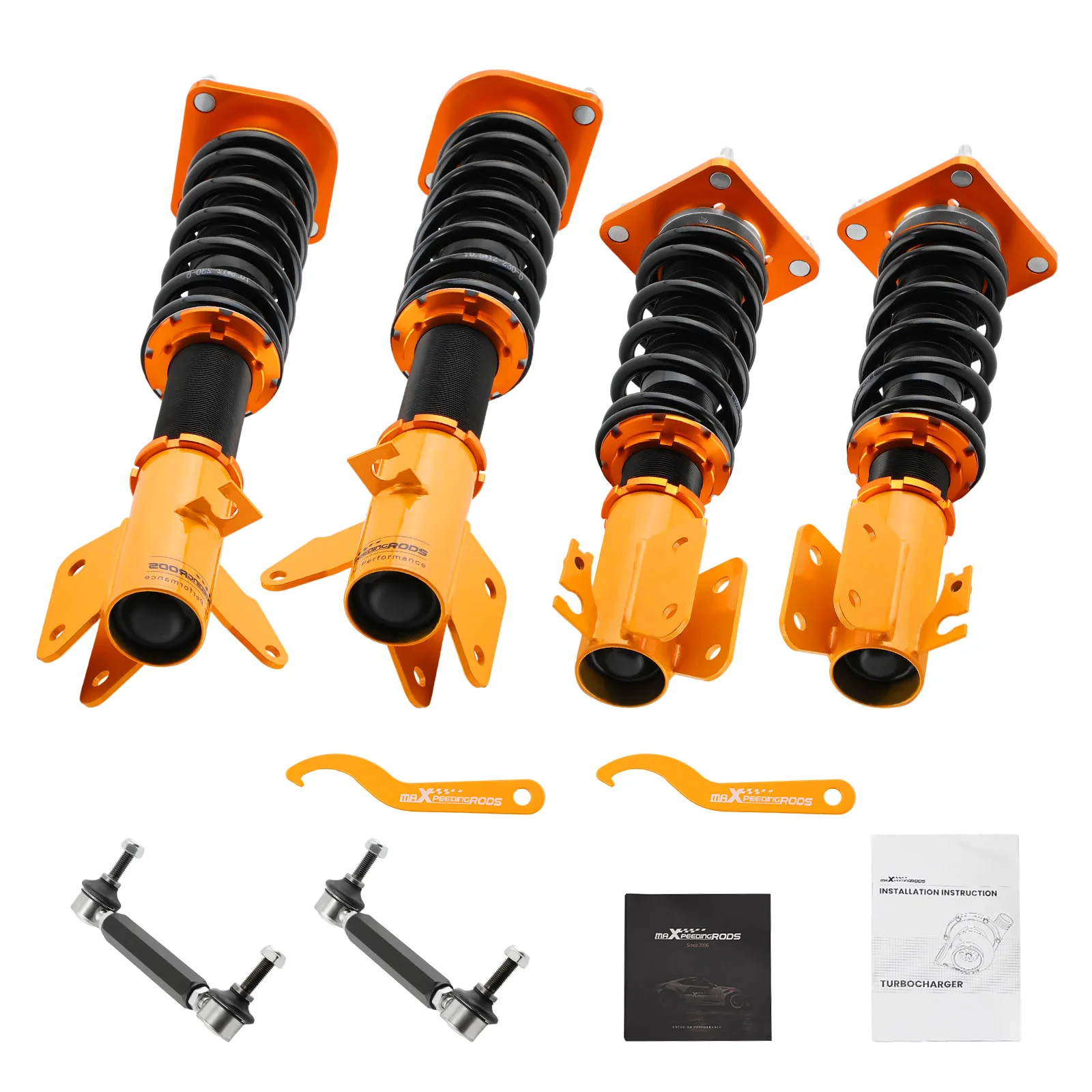 Full  Adjustable Height Coilover Strut Kits for Mazda Protege 323 BJ Astina 99-03 Coilovers Shock Coilover Suspension Strut Kit