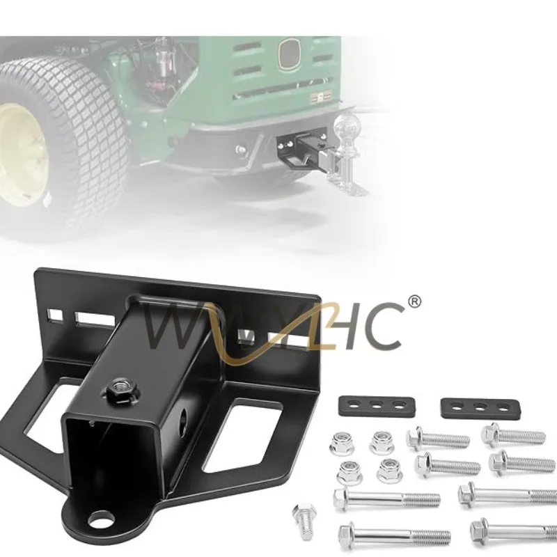 

forHOWBOW Zero Turn Mower Hook, with 2 Receiver, 6mm Steel Tow