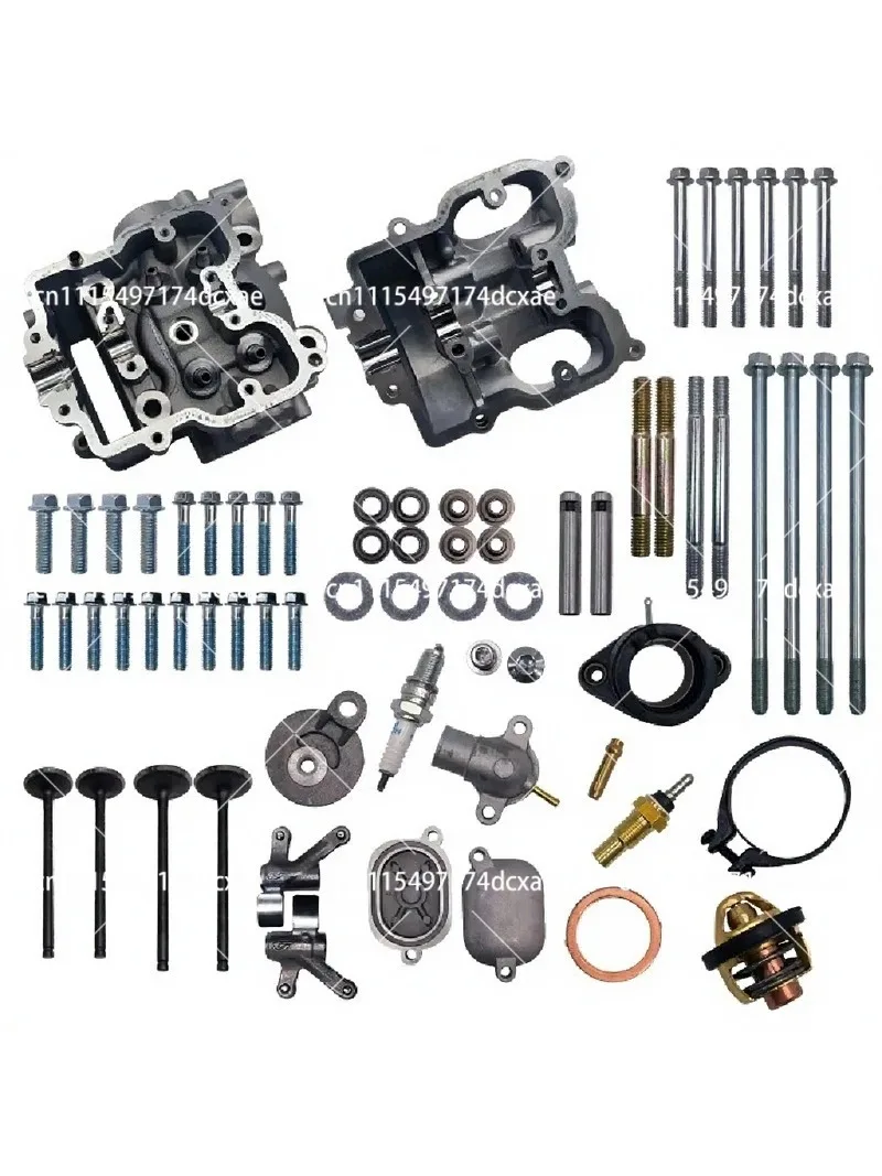 Cylinder Head & Cover Assembly for 500cc ATV Quad Engine 0180-020002 UTV Motorcycle Parts