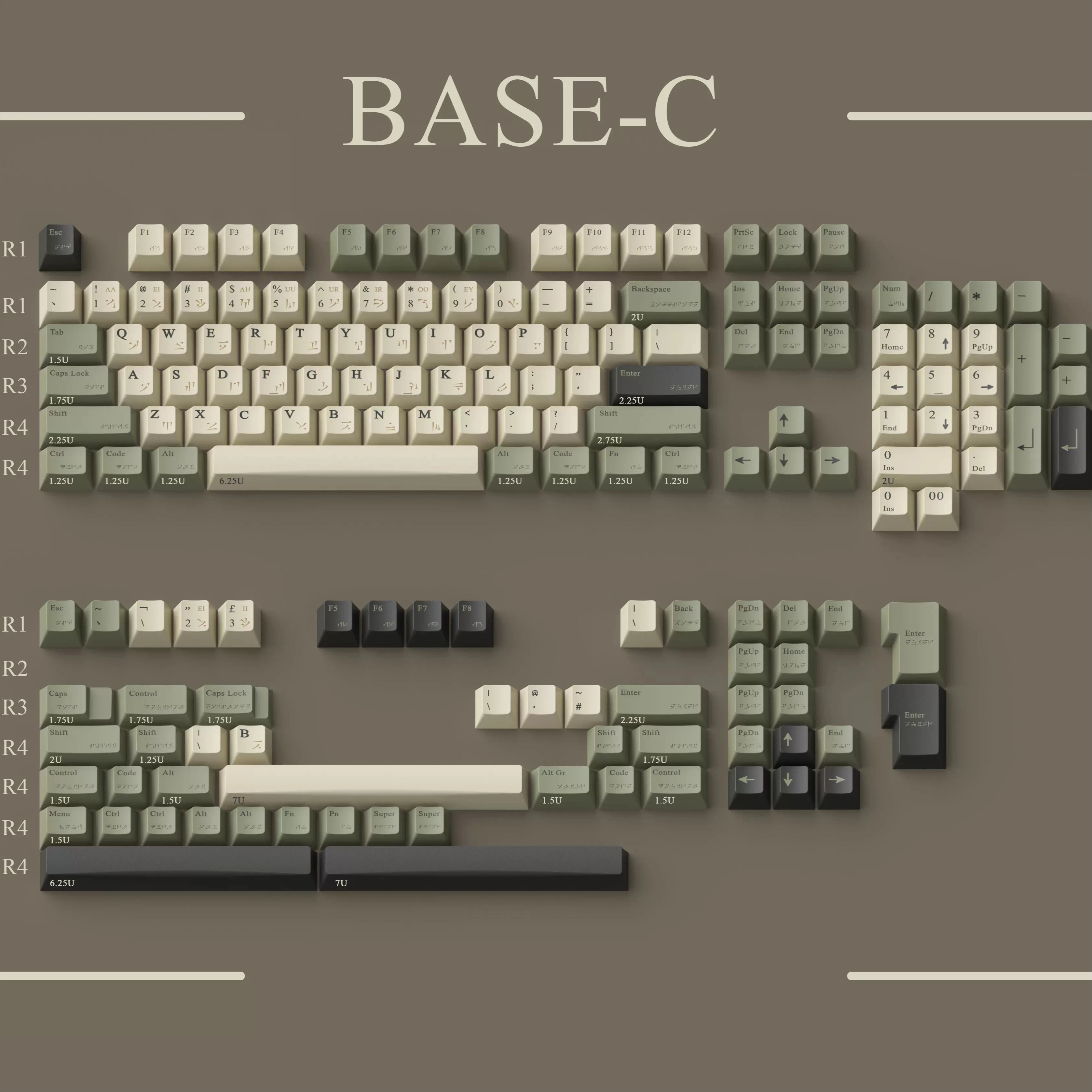 

Game master pbt sublimation cherry original highly customized mechanical keyboard keycaps