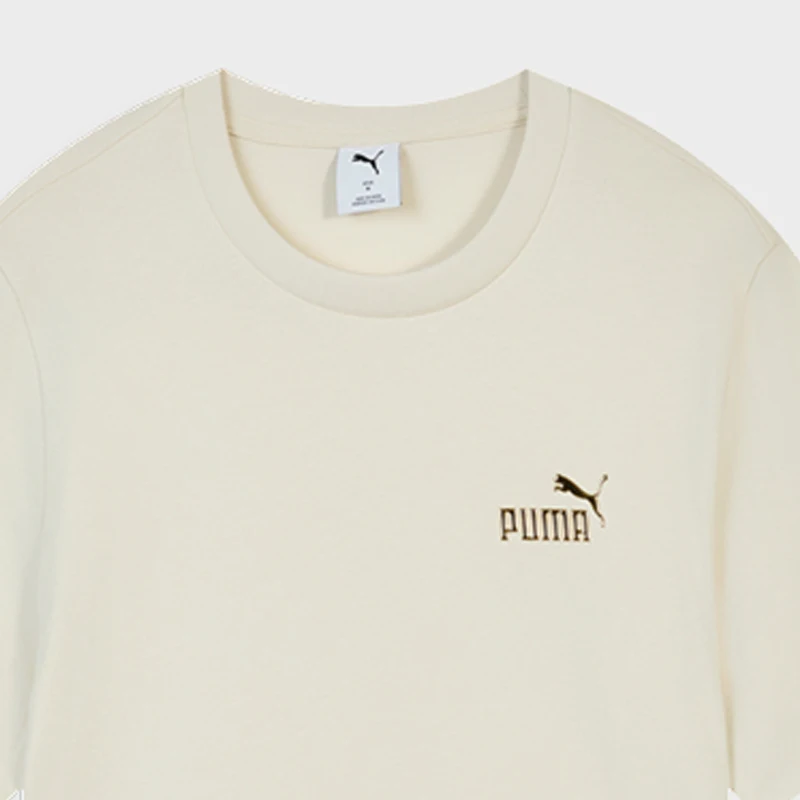 Puma genuine ESS men's retro casual round neck short sleeved comfortable sports T-shirt 694449-87