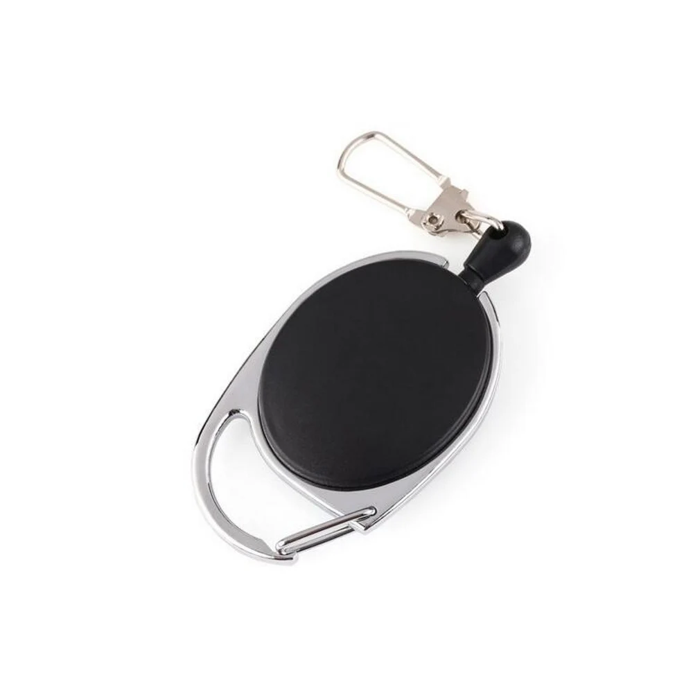 3Pcs Fishing Zinger Retractor Tools Holder Extractor Stopper Keeper Tether Retractable Reel Badge Holder Fishing Accessories