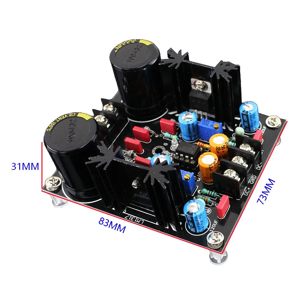 AC-DC LM317 LM337 LF353 Servo Adjustable Rectifier Filter Dual Power Supply Module Voltage Regulator