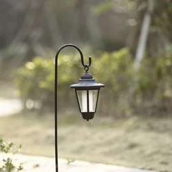 Retro Solar lights Outdoor, Hexagonal LED Wall Lamp,IP65 Waterproof Lawn Lights, Landscape Lighting, for Courtyard, Garden,Decor