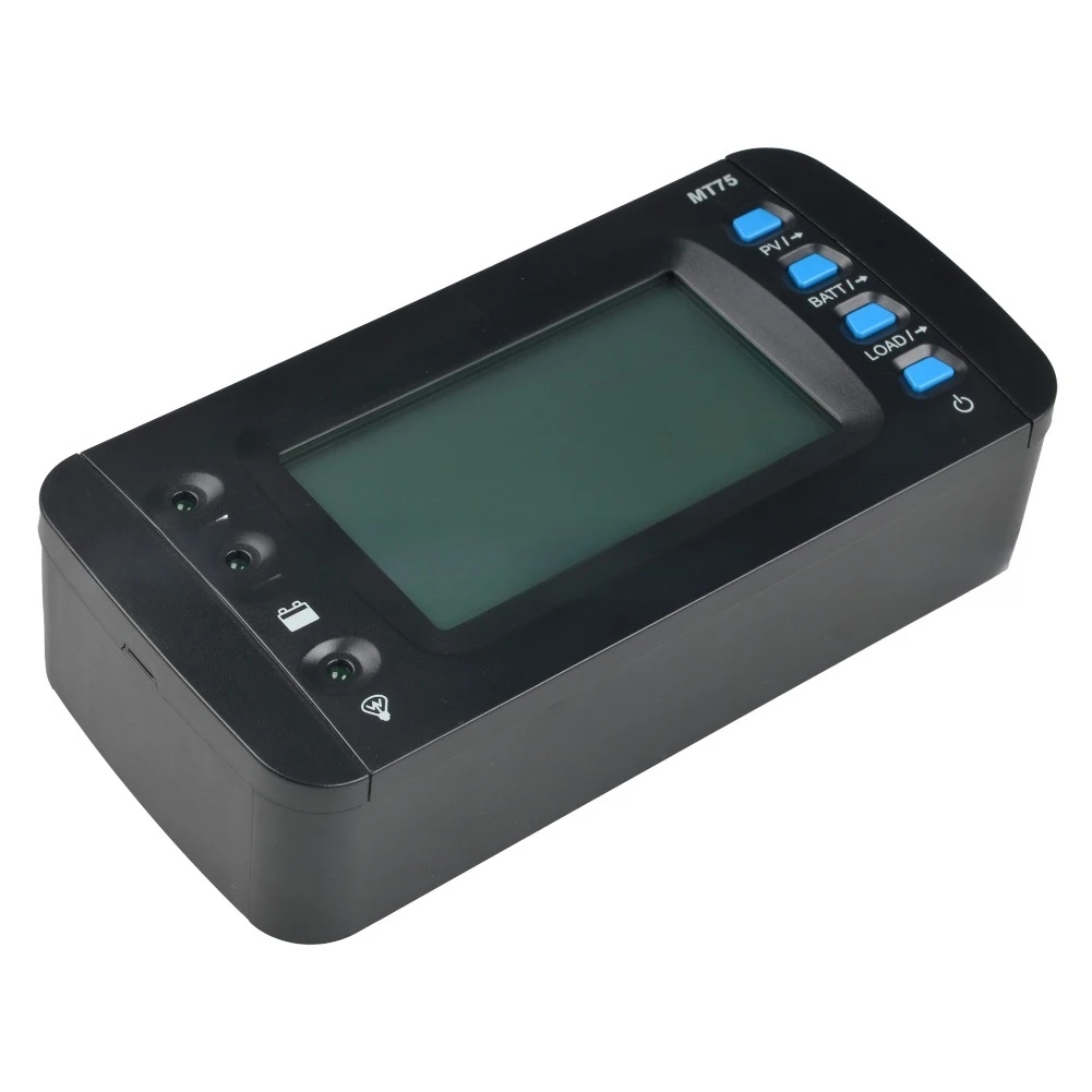 

Удаленный измерительный прибор MT75, поддерживающий мониторинг солнечных контроллеров и инверторов EPEVER с данными в реальном времени и уведомлениями о неисправностях.