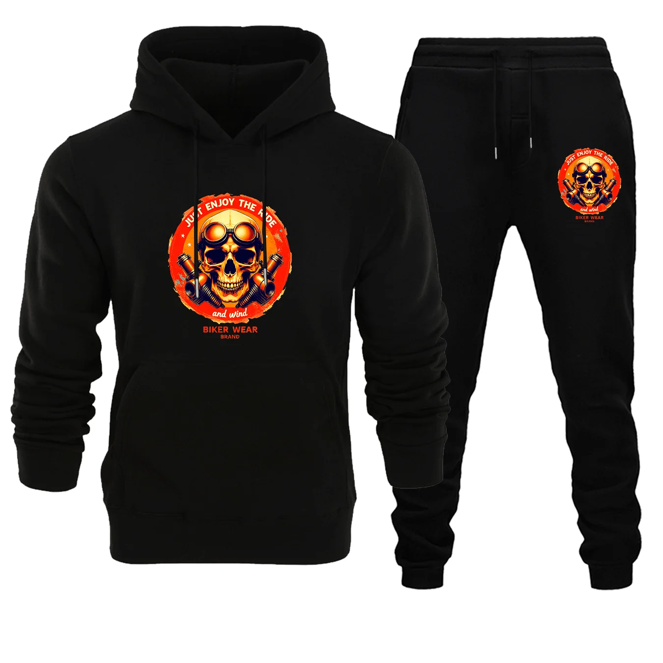 2025 موضة جديدة للرجال دراجة نارية على الطرق الوعرة سباق مجموعة خفيفة الوزن تنفس دراجة نارية ركوب الملابس هوديي مجموعة