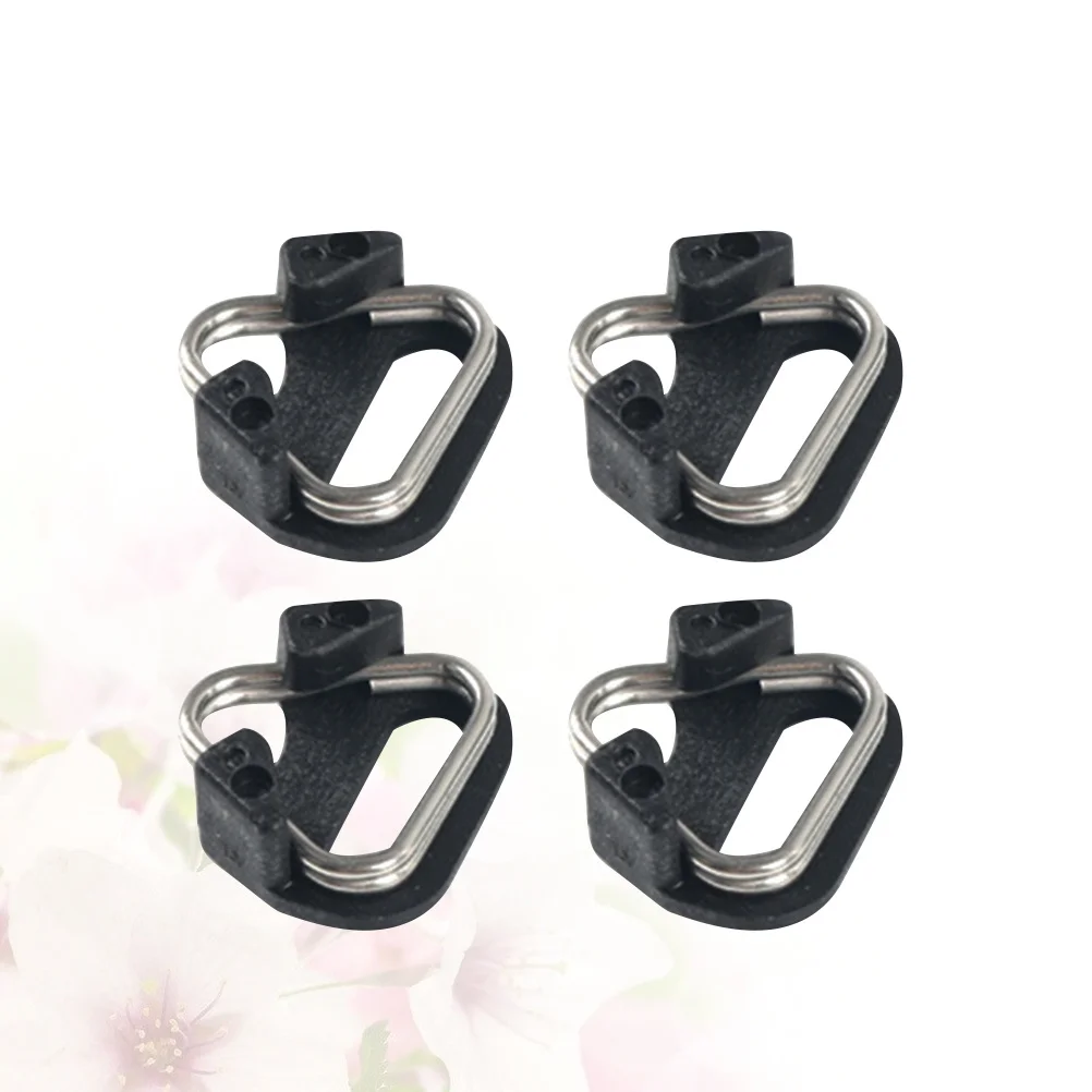 

4Pcs Camera Strap Triangle Adapter Buckle Stainless Steel Strong Lightweight Rustproof for Secure Shoulder Strap Attachment
