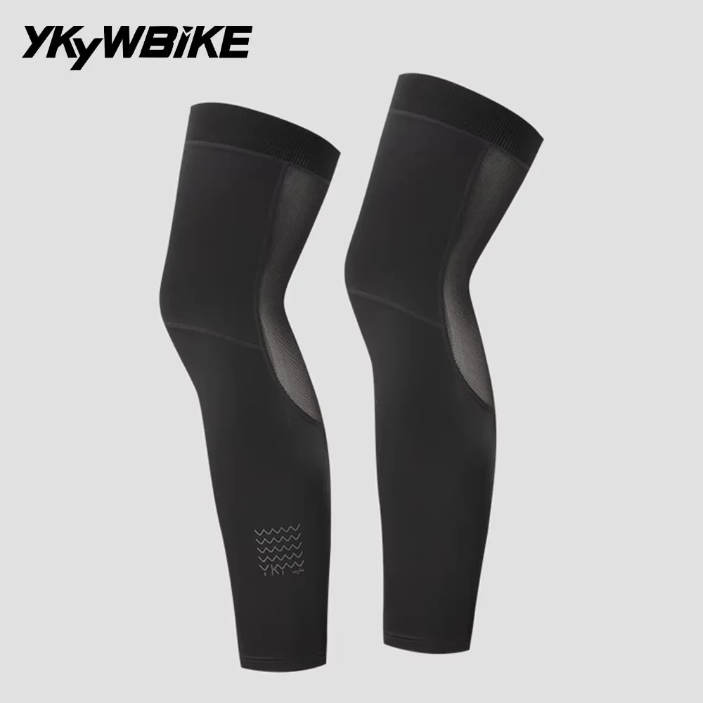 AliExpress YKYWBIKE Sun-protective Cycling Leg Sleeves Unisex Compression Bicycle Sleeves UV Protect Outdoor Sports Road Bike Leg Sleeves