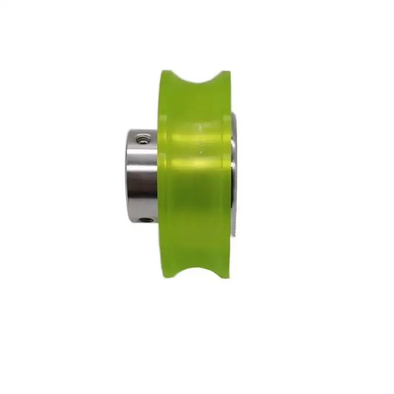 2 Pieces 6/8/10mm Bore Wheels U Type 100/200/250/300mm for Measuring Encoder Wheel Fiber 1 Pair
