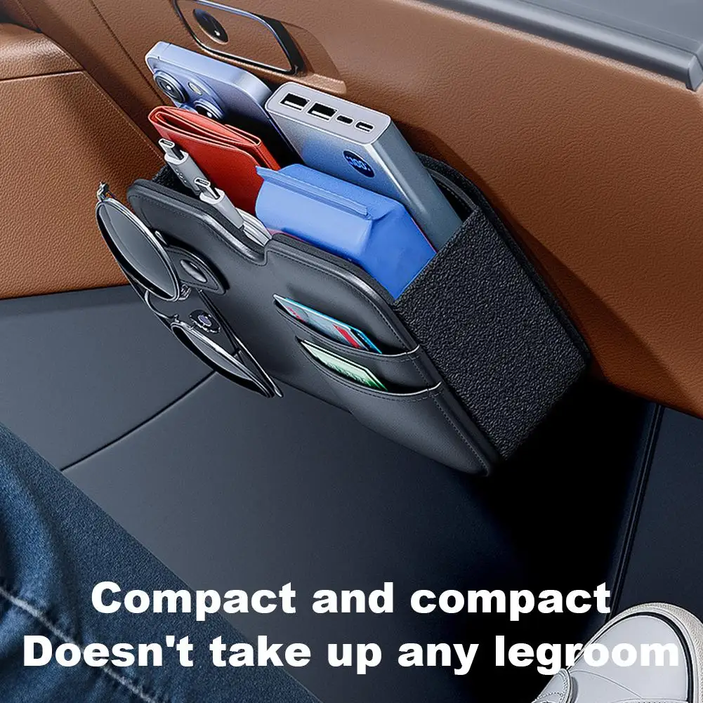 

Multifunctional Car Sun Visor Multiple Pockets PVC Seat Hanging Door Bag Organizer Auto Accessories Car Storage Leather V3A7