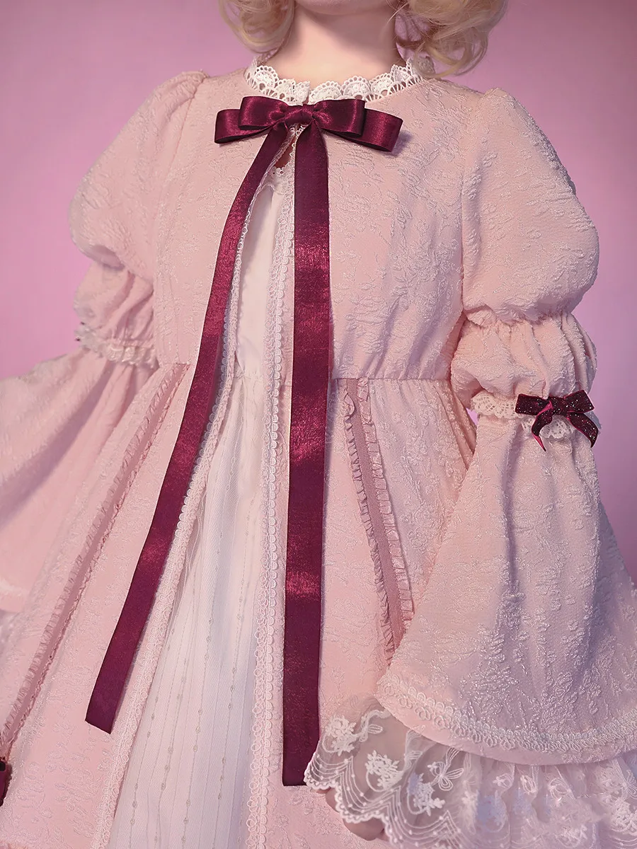 Vivi-Cos Anime Rozen Maiden Hina Ichgo Cute Lovely Pink Lolita Dress Cosplay Women's Costumes Halloween Role Play Party New