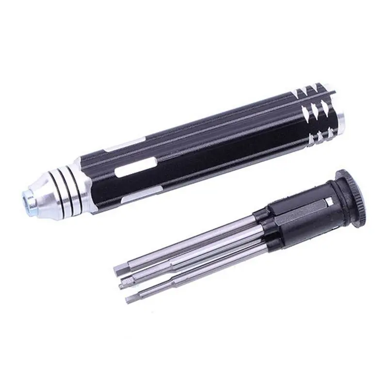 #77U 4 in 1 Emax Hexagon Socket Screwdriver Set Hex Driver for RC Plane,rc tools,(Metal)