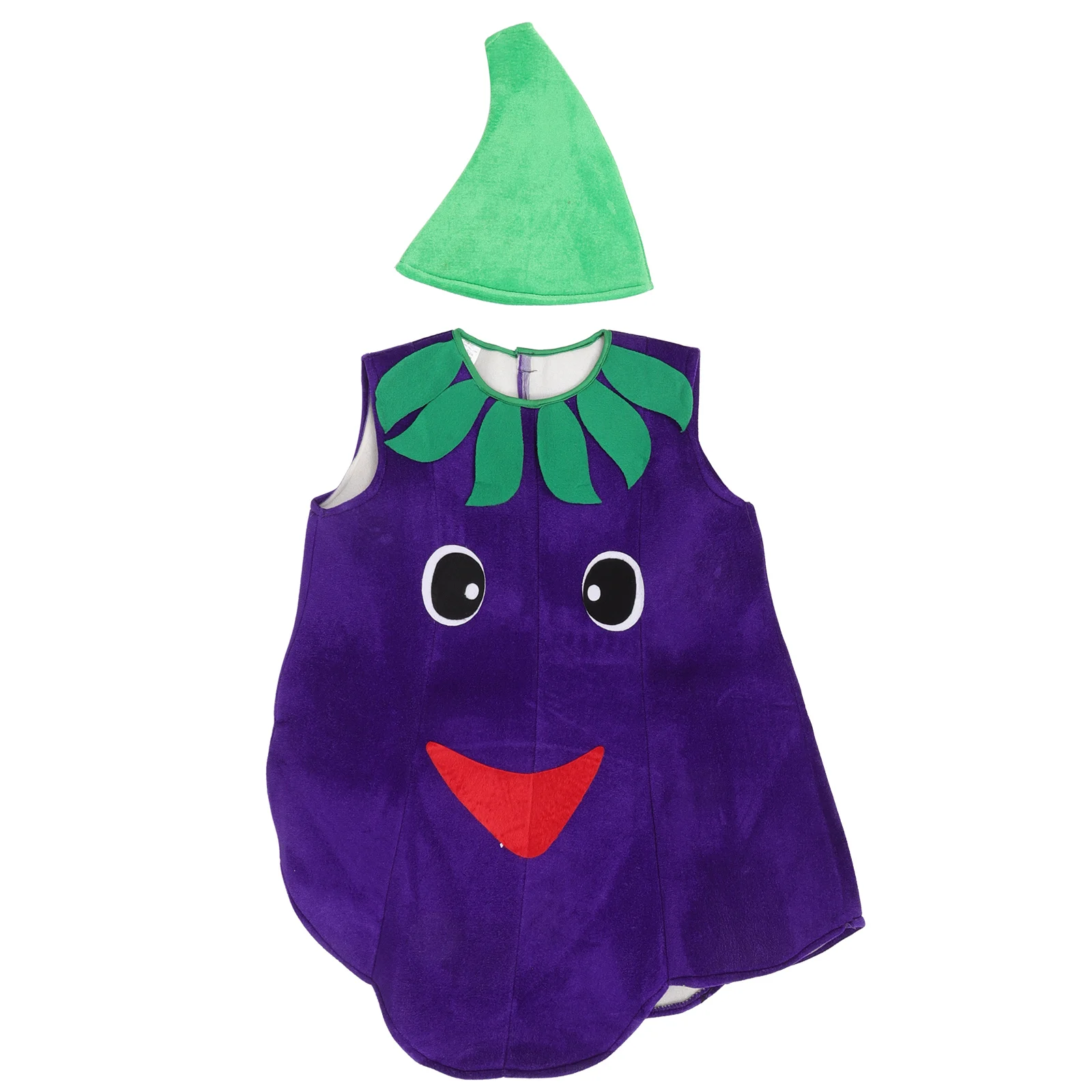 

1 set 1 Set Eggplant Cartoon Cosplay For 'S Day Halloween Party Performance Costume Halloween Eggplant Cosplay Costume