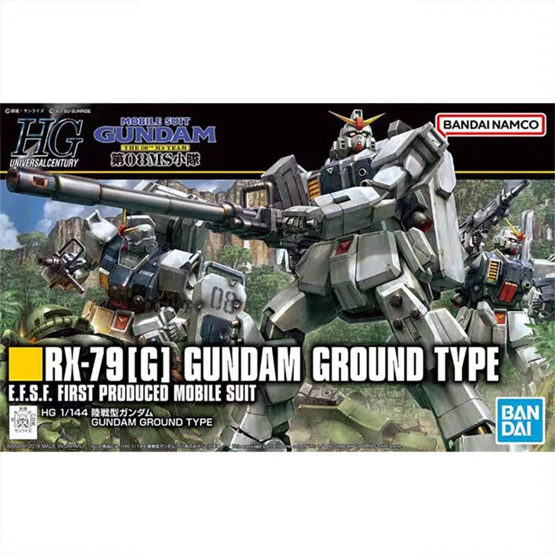 بانداي جاندام أطقم منمذجة HGUC RX-79G الأرض Ez8 Gouf مخصص زاكو 2 ريك دوم Acguy عمل الشكل Gunpla بناء عدة شخصيات كرتونية #2