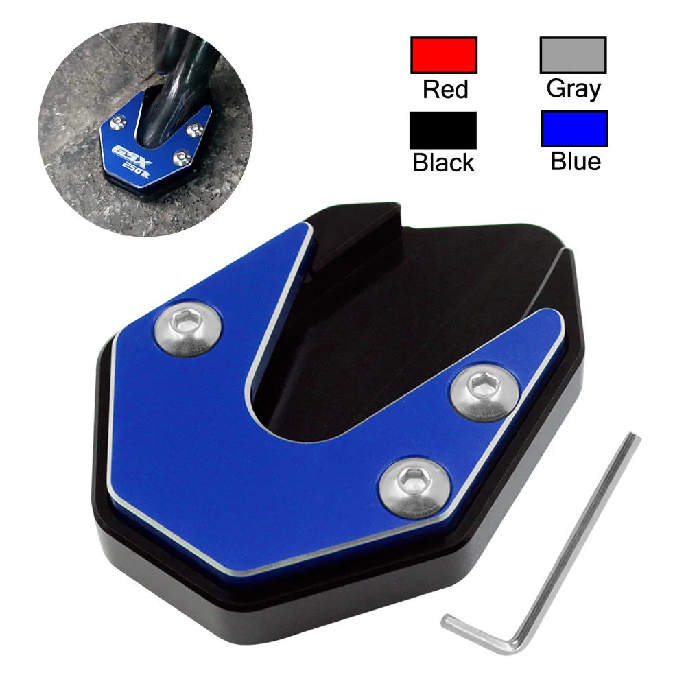 

For SUZUKI GW250 GSX250R GSX 250 R DL250 2020-2023 Motorcycle Kickstand Support Plate Foot Side Stand Enlarge Extension Pad
