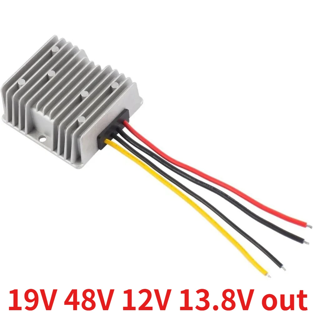 DC 12V to 19V 48V Converter Waterproof 24V to 12V 40A Buck Voltage Reducer Regulator 48V to 13.8V 30A Transformer For Golf Cart