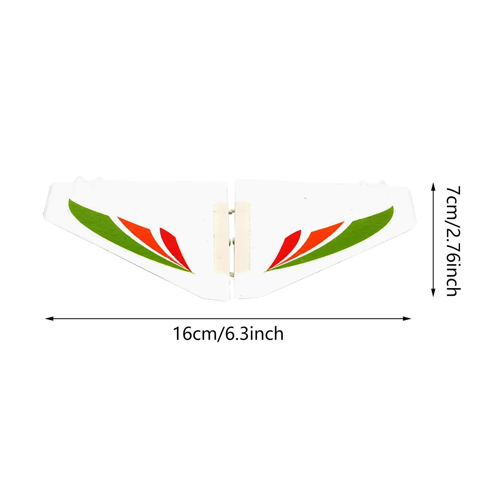 E-flite Vertikales Heckruder, leicht, stabil, dekorativ, praktisch, vielseitig einsetzbar, vertikaler Stabilisator, vertikaler Flugzeugschwanz