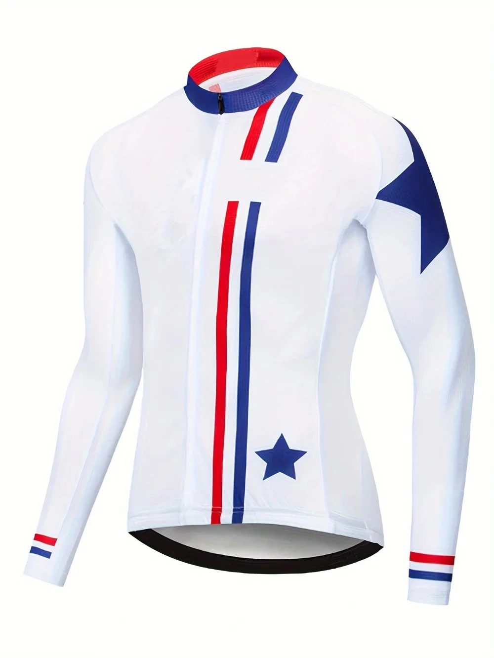 

Men's Cycling Short-Sleeved Top Color Match Breathable Light Absorbent Sweat