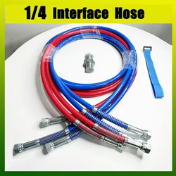 0.5~40m Spray Hose Airless Hose 5800PSI High Pressure Pipe Airless Sprayer Paint Hose 1/4