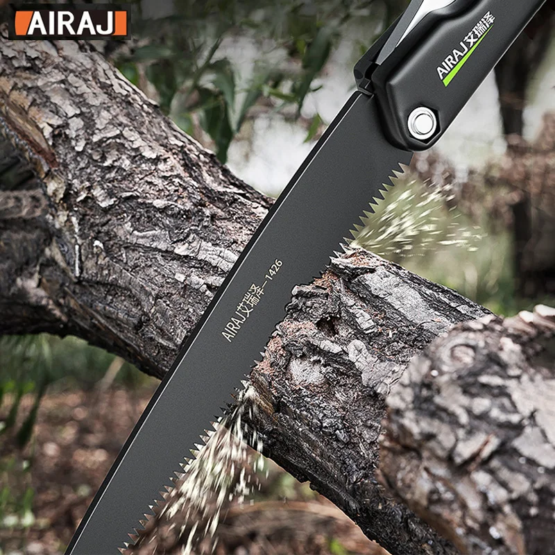 AIRAJ Folding Saw Multifunctional Woodworking Outdoor Camping Cutting Wood Professional Handsaw Hacksaw Carpentry Hand Tools