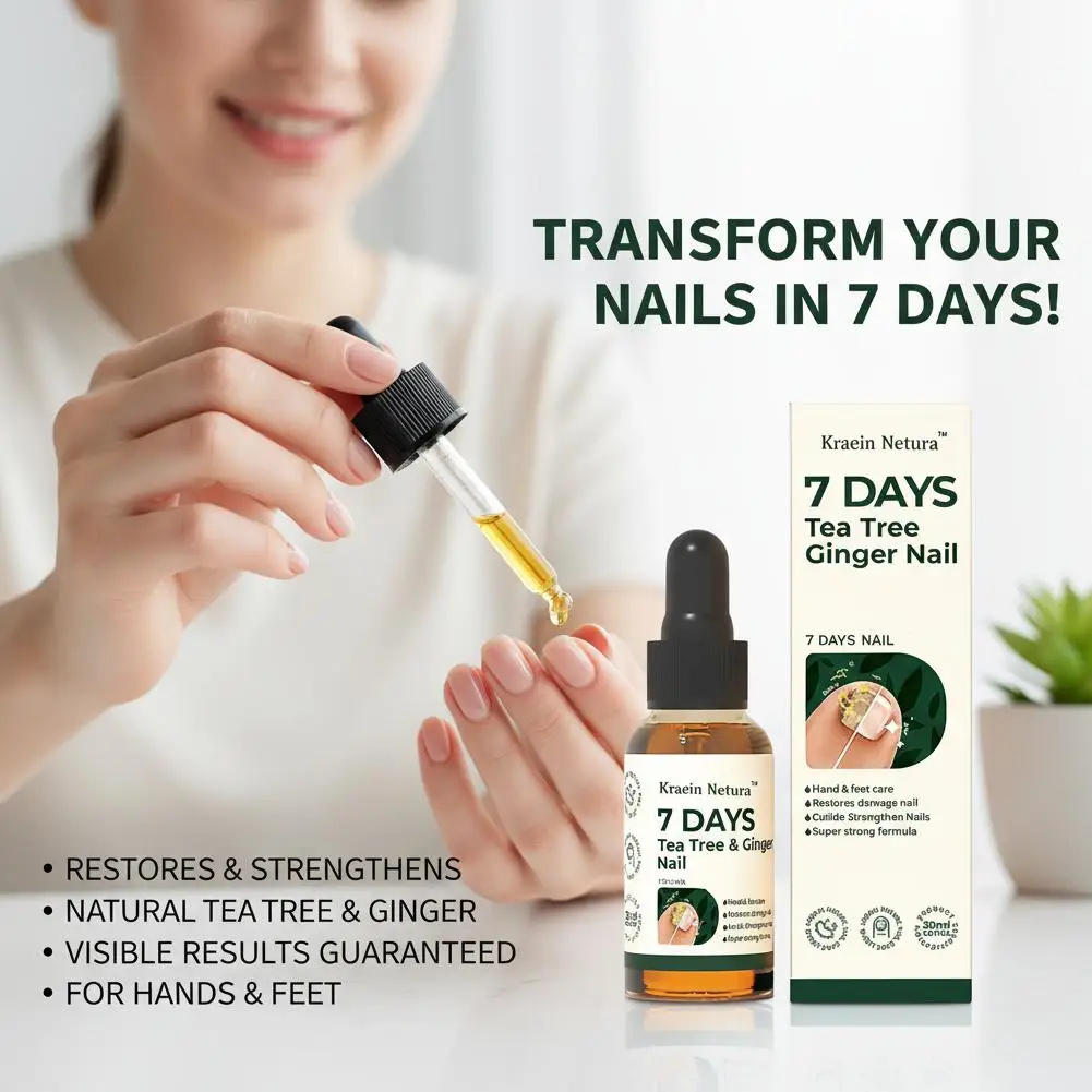 Nail Care Solution Nourishing Shine Nail Treatment Liquid Gentle Formula Daily Nail Maintenance Portable 30ml Home Manicure Care