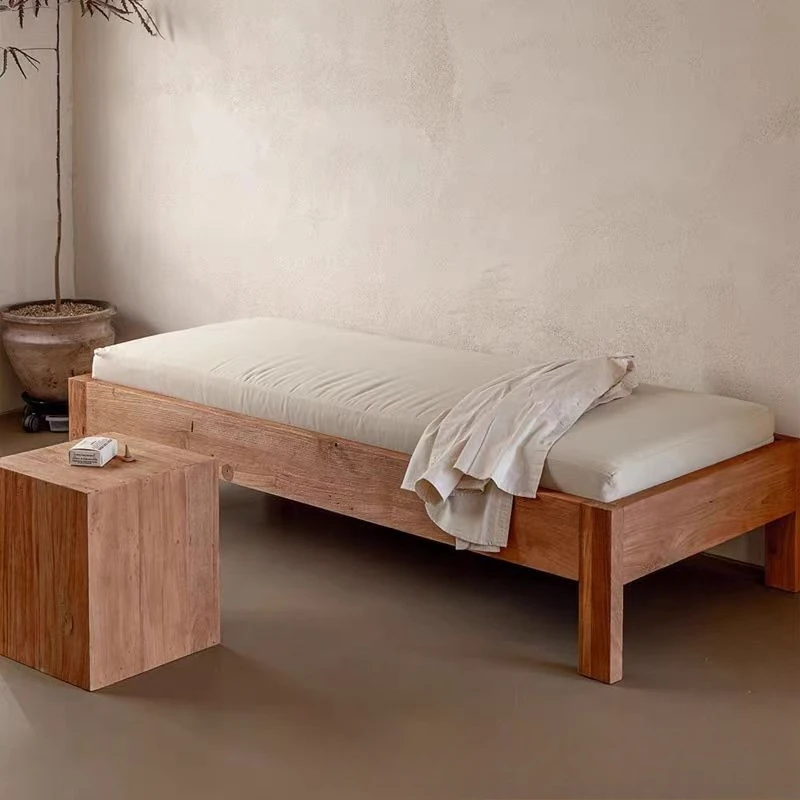 

Medieval style old elm bench bedroom bedside stool hotel homestay entrance shoe change stool household wabi