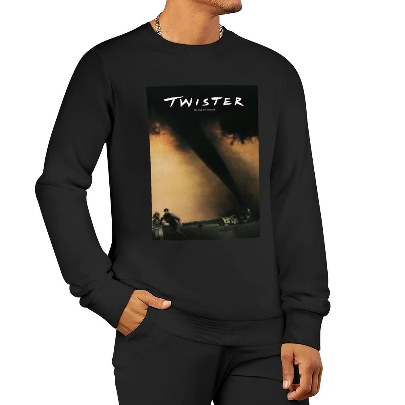 Mans Twister 1996 Movie Fashion Leisure Round Neck Essential Sweatshirt autumn clothes sweatshirts for men