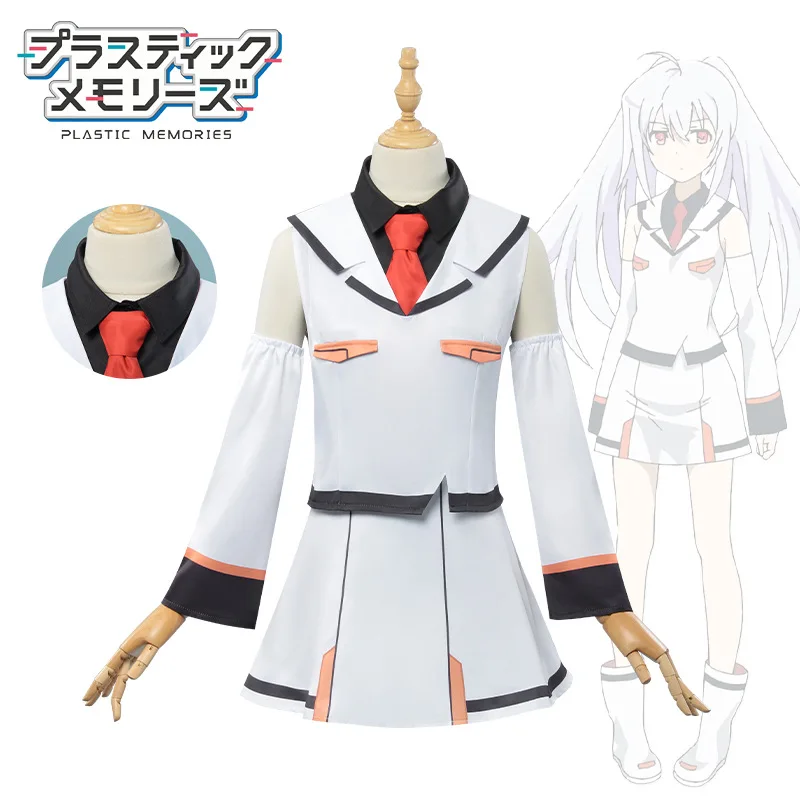 

Isla Cosplay Costume Plastic Memories Anime Giftia Girl Outfit Full Set for Women Halloween Stage Performance Role Play