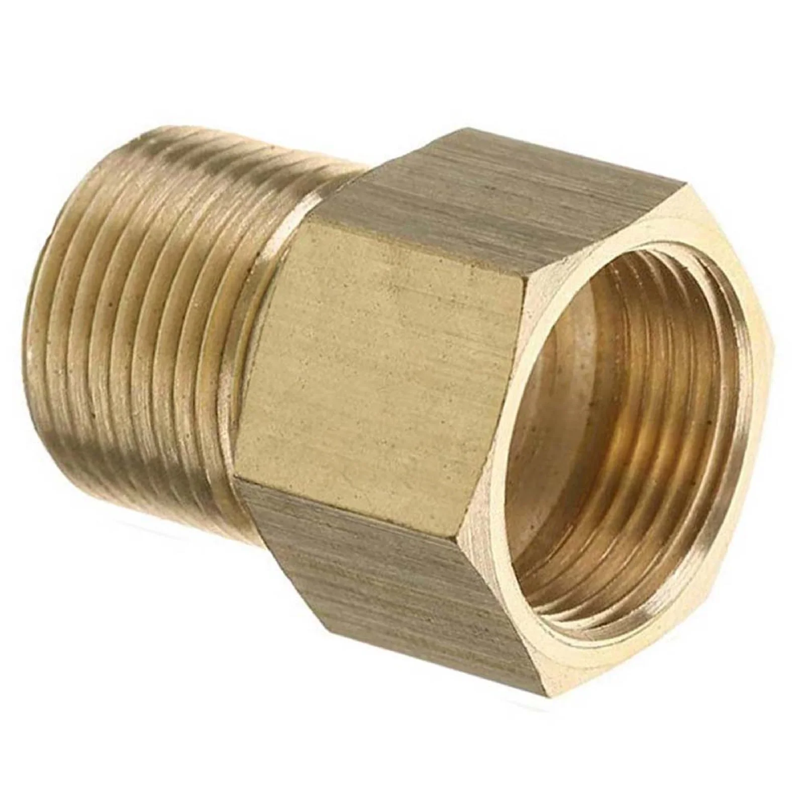 M22 22mm Female Thread To 14mm Male Metric Adapter Pressure Washer Adapter Brass Auto Gaskets Washer Fixadores