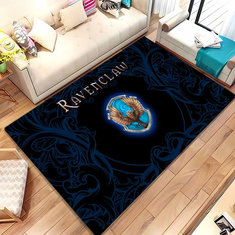 Harry Potter Ravenclaw Eagle Carpet,Living Room and Bedroom Household Items,Children's Room Sofa Mat,Doormat Floor Anti-slip Rug