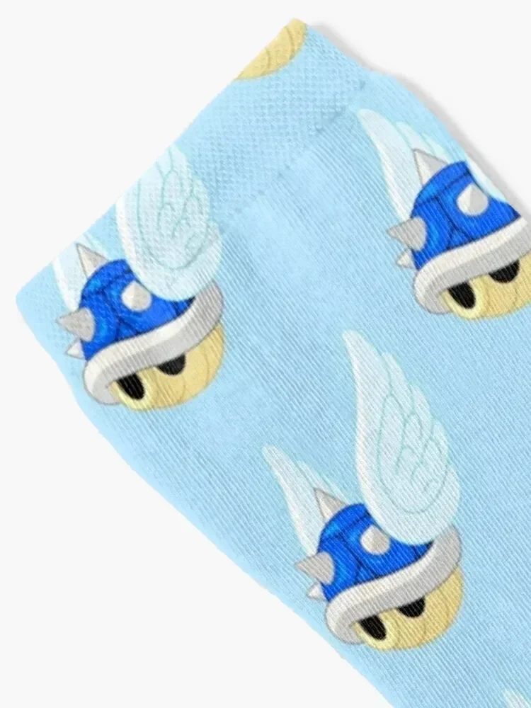 blue shell Socks hip hop aesthetic floor Boy Child Socks Women's