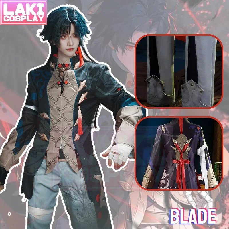 Star Rail Blade Cosplay Costume Honkai Star Rail  Blade Costume Honkai Star Rail Destiny's Slave Blade Cosplay and Cosplay Wig