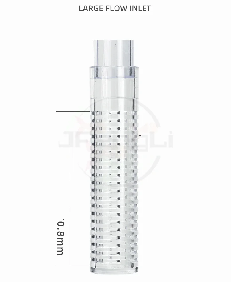 AQUAPRO Kunststoff Inflow Outflow Einlass Auslass Skimmer Lilie Aquarium Zubehör Tank Rohr Fisch Wasser Filtro Fishbowl Akvarium – Detail 12