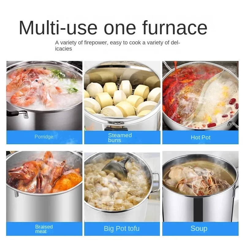 220 فولت الكهربائية التجارية التعريفي طباخ مقصف مطعم اثارة فراي فرن 5kw عالية الطاقة اللحوم المطهوة موقد حساء الماء المغلي