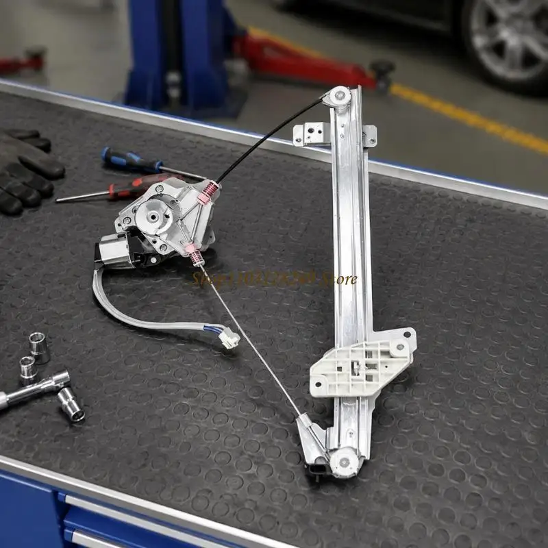 N5KD Truck Window Lift Regulator for FUSO T617/94 Front Door, Metal Construction for Front Window Replacement Service