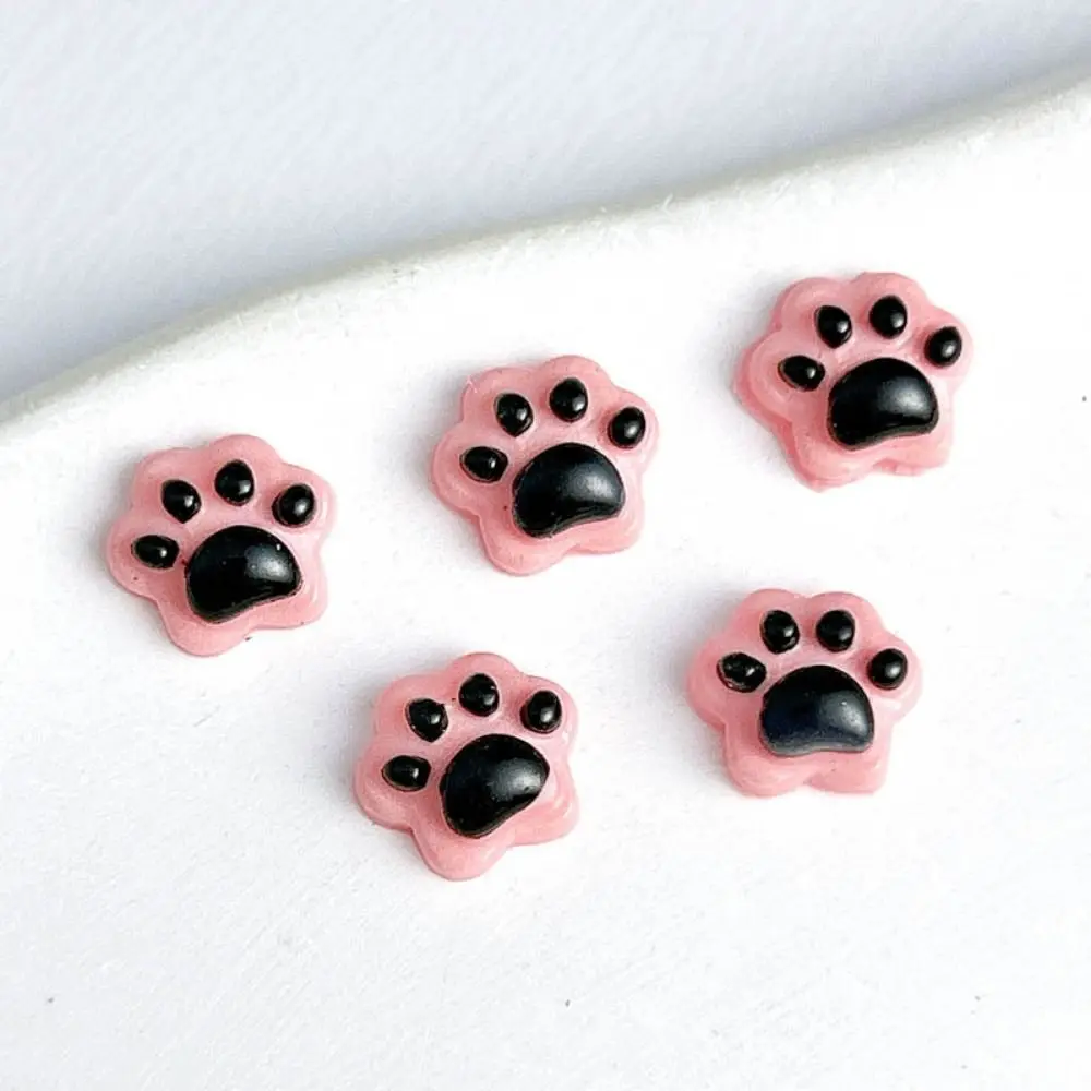 50 قطعة جديد الراتنج مختلط مسمار الفن الكرتون الراين مانيكير الديكور الملونة القط باو اكسسوارات الأظافر لوازم