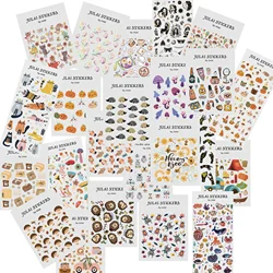 Colorful Decorative Mushrooms and Autumn Diary DIY Decoration Sticker for Album Notebook