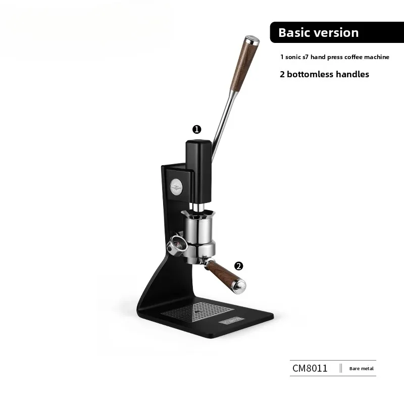 

For MHW-3BOMBER Sonic S7 hand-pressed coffee machine, Italian espresso manual variable pressure pull rod type 58mm