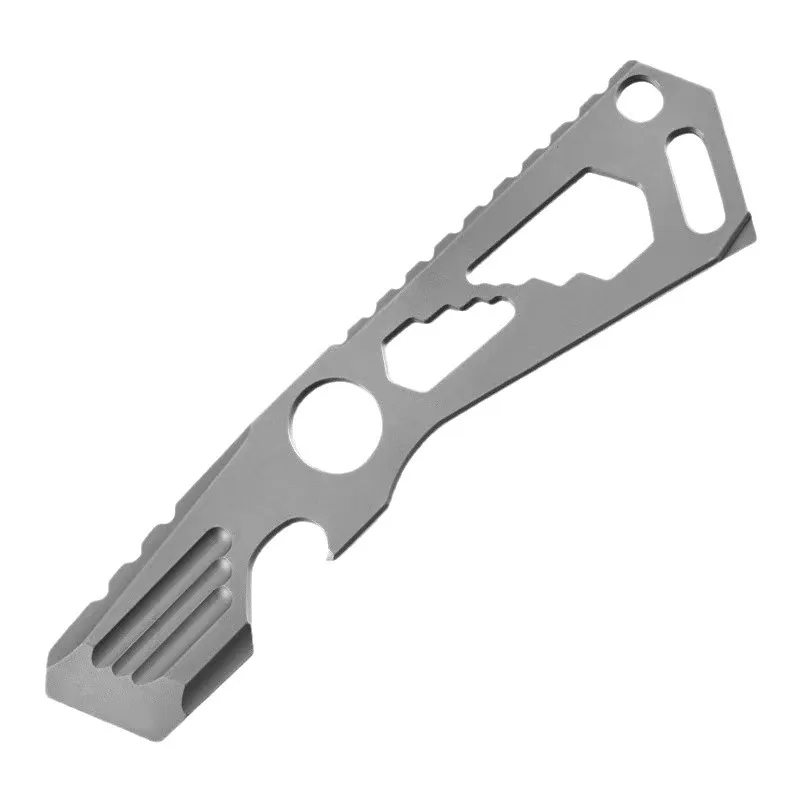 EDC الفولاذ المقاوم للصدأ المخل فتاحة الزجاجات باستخدام الحاسب الآلي متعددة الوظائف في الهواء الطلق الخصر معلقة واقية أداة يدوية عالية الجودة