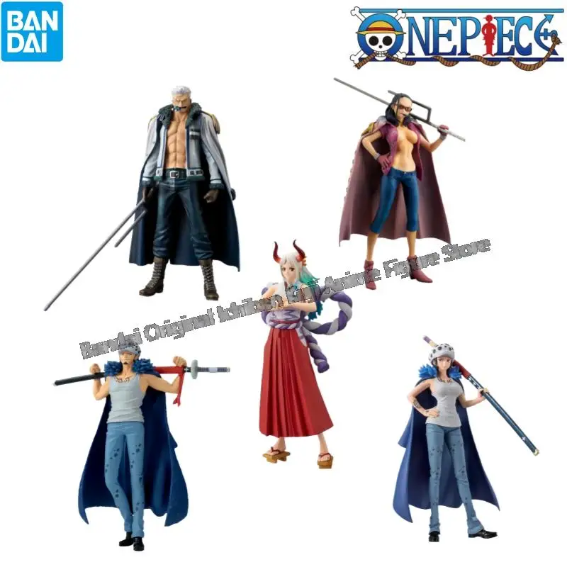 En Stock Bandai caja Original Kit de modelismo una pieza Dxf Tashigi Yamato ahumador personajes de Anime figura de acción coleccionable estatua