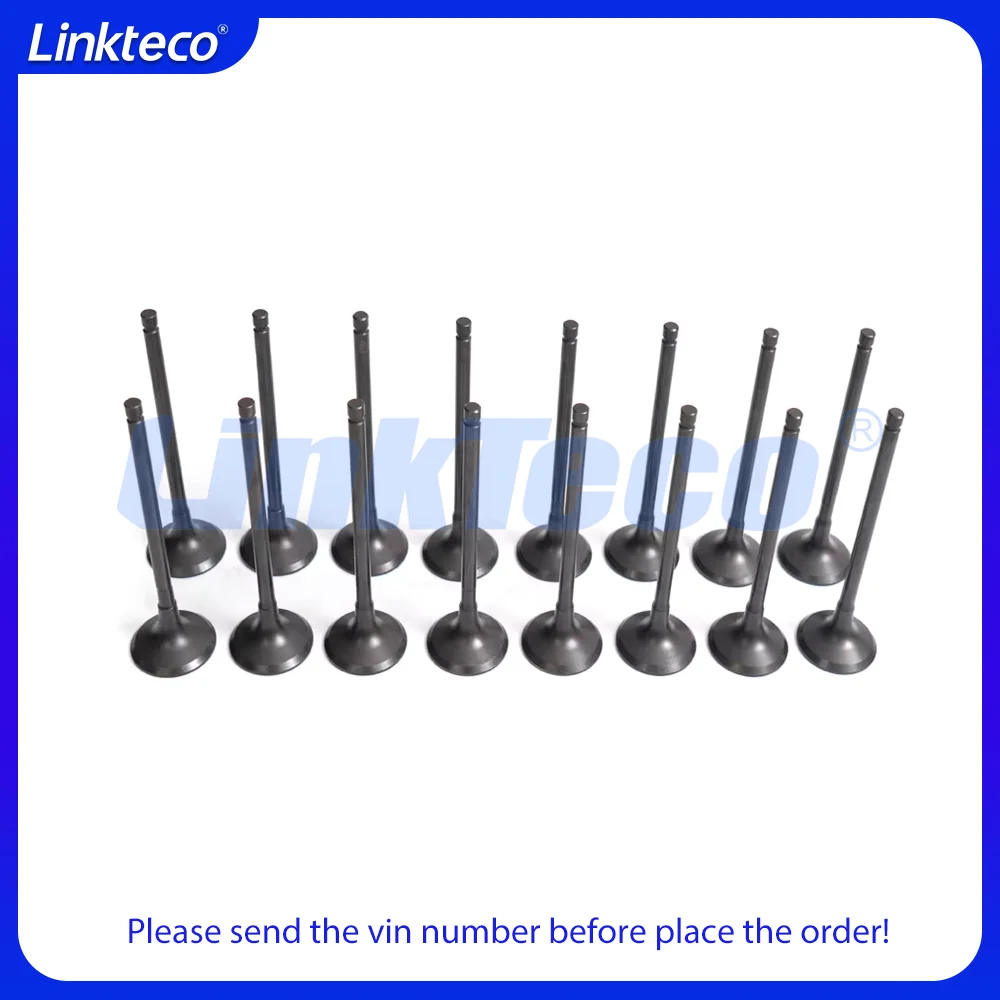 Engine Parts Intake Exhaust Valve Fit 5.0 L 508PS 508PN For Jaguar F-TYPE XFI XFJ XK XJ Land Rover DISCOVERY RANGE ROVER 5.0L