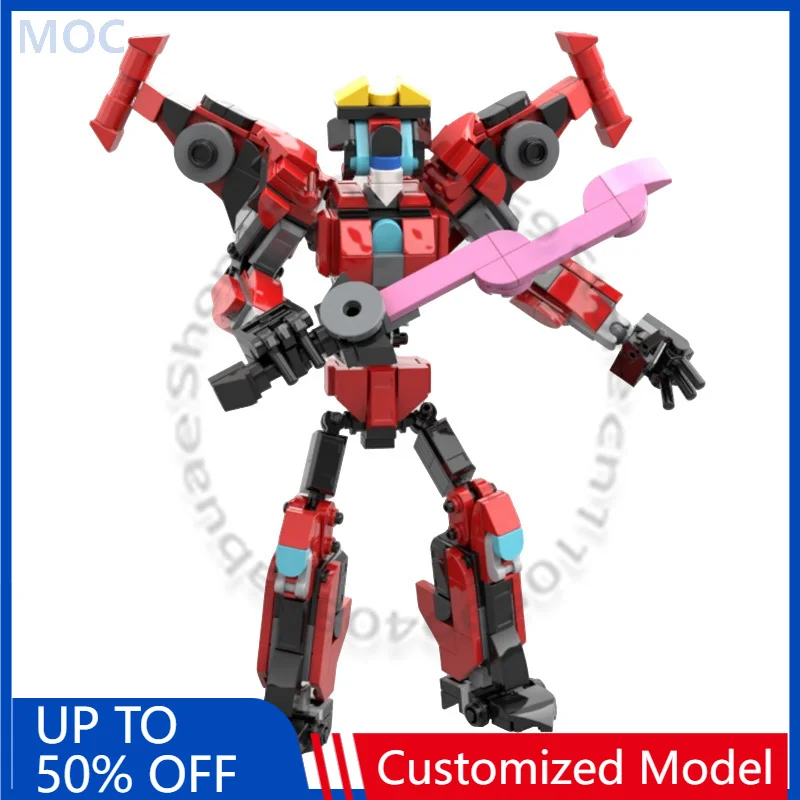 

Набор для сборки технического автомобиля-робота из 342 деталей, модульный конструктор MOC, простой креативный дизайн, игрушка для мальчиков, подарок на Рождество