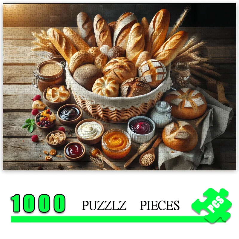 1000Pcs Bread & Jam… - image