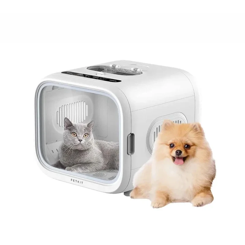 

Automatic Pet Hair Dryers Drying Box 60L Large Space Intelligent Pet Hair Dryer Silent Cat Dog Drying Oven Pet Grooming Supplies