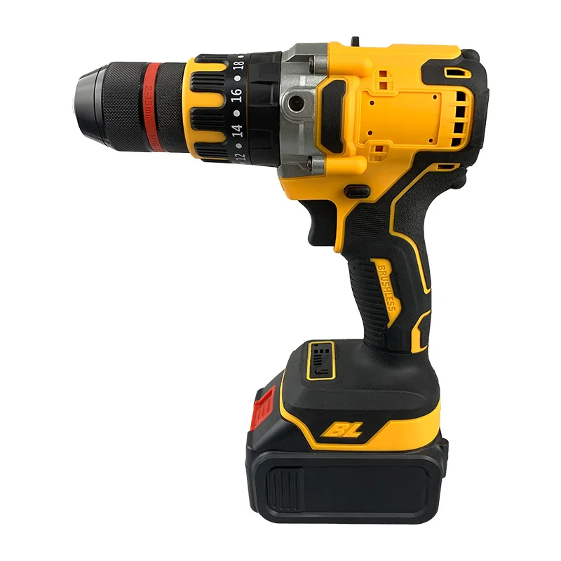 Lightweight Cordless Drill for Home Decoration Multifunctional Lithium-Ion Battery Powered Custom OEM Supported