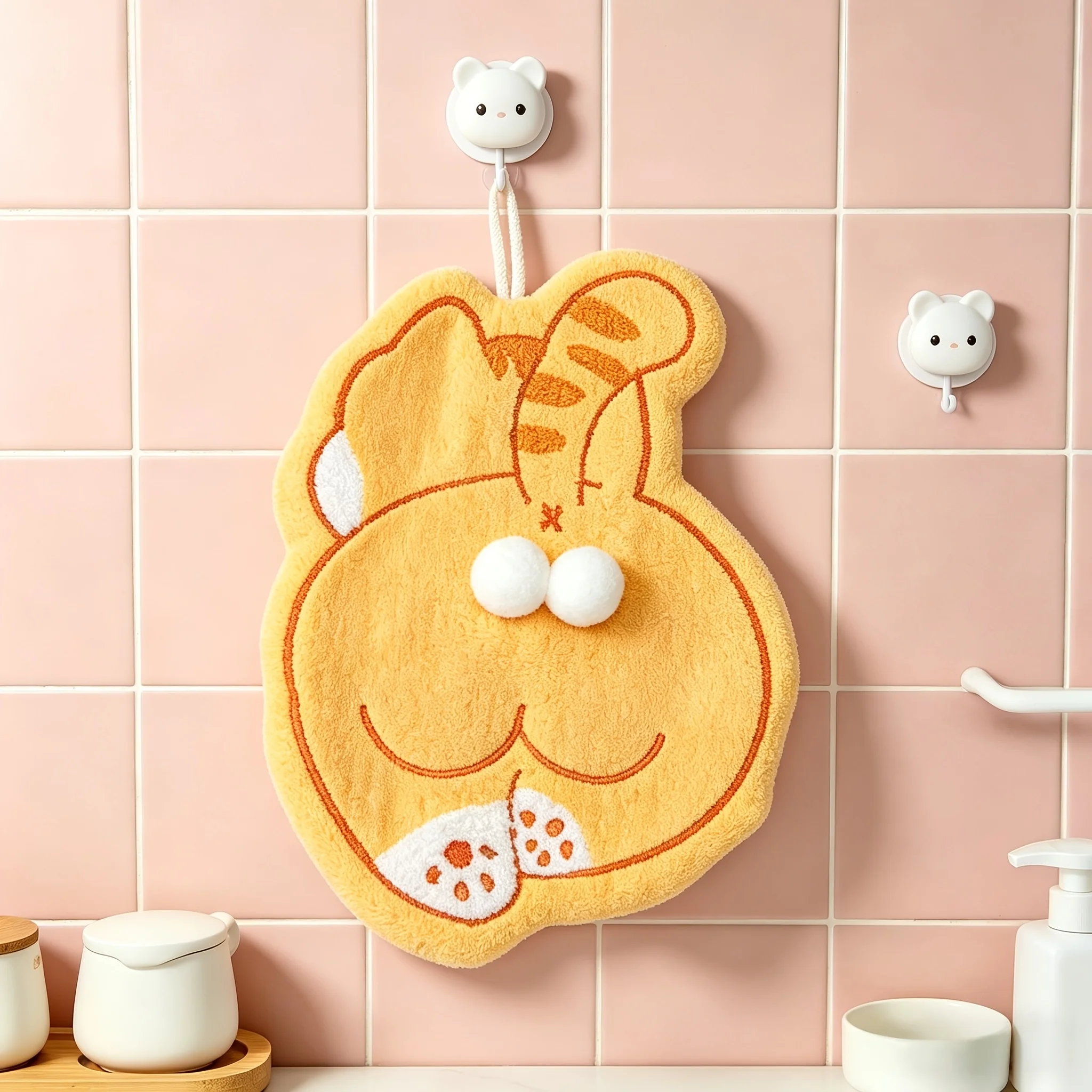 The Hand Towel Shaped Like a Cat's Backside — photograph 3