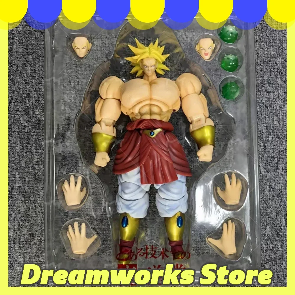 

MM Studio Demoniacal Fit Dragon Ball Anime Figure Saiyan Broly Action Figure PVC Statue Collectible Model Desk Decoration Gift